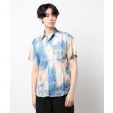 タイダイ柄半そで開襟シャツ Tシャツ 夏服 | aimoha men | 詳細画像12