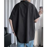 サラサラ立ち襟半袖シャツ オーバーサイズ Tシャツ | aimoha men | 詳細画像8
