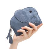 可愛い象形本革財布 コインケース 革 | aimoha | 詳細画像5