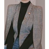 ケープ風ジャケットコート 韓国ファッション ハイウエスト | aimoha  | 詳細画像4 