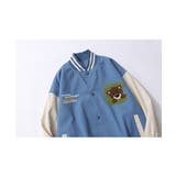 HOOK新作 クマアメカジ袖配色切り替えドッキングブルゾン お揃い | HOOK | 詳細画像9 