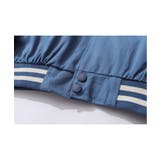 HOOK新作 クマアメカジ袖配色切り替えドッキングブルゾン お揃い | HOOK | 詳細画像11 