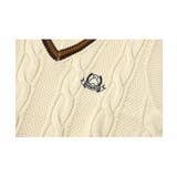 HOOK新作 制服風ワッペン入りベストベスト ユニセックス | HOOK | 詳細画像8 