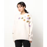 新作 花刺繍ニットセーター 韓国ファッション | aimoha  | 詳細画像12 