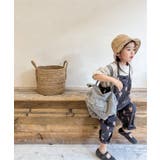 aimoha-KIDS- 可愛い総柄プリントサロペット | aimoha kids | 詳細画像6 