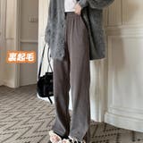 裏起毛 コーデュロイストレートスウェットパンツ【AW】 | aimoha | 詳細画像1