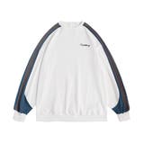 在庫限り 袖配色切り替えスウェット 韓国ファッション | HOOK | 詳細画像17 