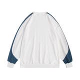 在庫限り 袖配色切り替えスウェット 韓国ファッション | HOOK | 詳細画像18 