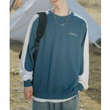 在庫限り 袖配色切り替えスウェット 韓国ファッション | HOOK | 詳細画像7 