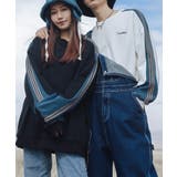 在庫限り 袖配色切り替えスウェット 韓国ファッション | HOOK | 詳細画像8 