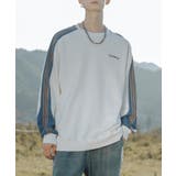 在庫限り 袖配色切り替えスウェット 韓国ファッション | HOOK | 詳細画像11 