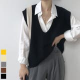 新作 Vネックオーバーベスト 韓国ファッション | aimoha | 詳細画像18