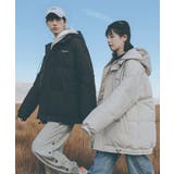 HOOK 英字刺繍中綿 フード付きダウンジャケット | HOOK | 詳細画像2