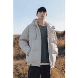 HOOK 英字刺繍中綿 フード付きダウンジャケット | HOOK | 詳細画像6