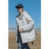 HOOK 英字刺繍中綿 フード付きダウンジャケット | HOOK | 詳細画像12