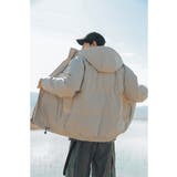 HOOK 英字刺繍中綿 フード付きダウンジャケット | HOOK | 詳細画像14