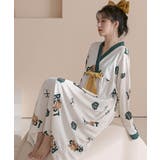 韓国風ルームワンピース 新作 パジャマ | aimoha | 詳細画像13