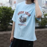 HOOK  original 古着風都市グランジプリント半袖Tシャツ | HOOK | 詳細画像1 