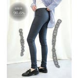 ハイウエストストレッチ美脚スキニーレギンスパンツ (LV) | aimoha  | 詳細画像3 