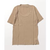 ラウンドネックシンプルカットソー 韓国ファッション ハイウエスト | aimoha  | 詳細画像5 