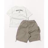 2点セットポケットデザインTシャツ&アクティブパンツセットアップ | aimoha kids | 詳細画像5