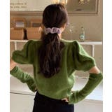 アームウォーマー付きトップス アームウォーマーニットトップスセット | aimoha  | 詳細画像2 