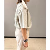 シンプルコットンTシャツ【Cotton100％】 tシャツ レディース | aimoha  | 詳細画像4 