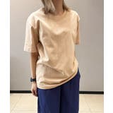 シンプルコットンTシャツ【Cotton100％】 tシャツ レディース | aimoha  | 詳細画像7 