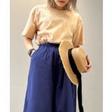 シンプルコットンTシャツ【Cotton100％】 tシャツ レディース | aimoha  | 詳細画像8 