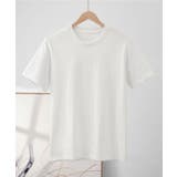 シンプルコットンTシャツ【Cotton100％】 tシャツ レディース | aimoha  | 詳細画像19 