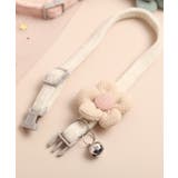 ベージュ | ペット用フラワー首輪ネックレスアクセサリー | aimoha 