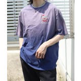 個性派グラデーション暈し染め刺繍ビッグTシャツ 韓国ファッション ストリート系 | HOOK | 詳細画像9