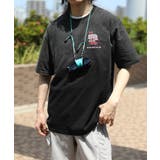 個性派グラデーション暈し染め刺繍ビッグTシャツ 韓国ファッション ストリート系 | HOOK | 詳細画像2