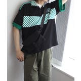 HOOK  original レーシング風ブロックチェック切り替え半袖ハーフジッ… | HOOK | 詳細画像10 