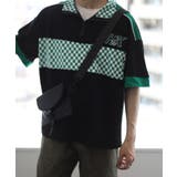 HOOK  original レーシング風ブロックチェック切り替え半袖ハーフジッ… | HOOK | 詳細画像12 