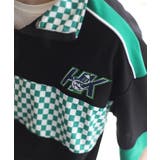 HOOK  original レーシング風ブロックチェック切り替え半袖ハーフジッ… | HOOK | 詳細画像13 