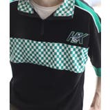 HOOK  original レーシング風ブロックチェック切り替え半袖ハーフジッ… | HOOK | 詳細画像14 