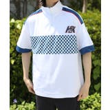 HOOK  original レーシング風ブロックチェック切り替え半袖ハーフジッ… | HOOK | 詳細画像20 