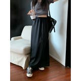 ゴム入りウエストロングスカート 韓国ファッション ハイウエスト | aimoha | 詳細画像5