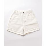 ハイウエストAラインデニムショーツ ショートパンツ 韓国ファッション | aimoha | 詳細画像14