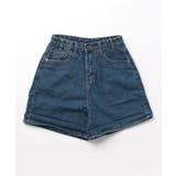 ハイウエストAラインデニムショーツ ショートパンツ 韓国ファッション | aimoha | 詳細画像16