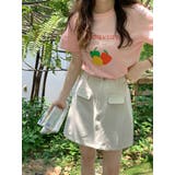 カラーミニスカート 韓国ファッション ハイウエスト | aimoha | 詳細画像6