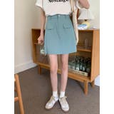 カラーミニスカート 韓国ファッション ハイウエスト | aimoha | 詳細画像13