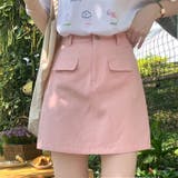 ピンク | カラーミニスカート 韓国ファッション ハイウエスト | aimoha