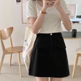 カラーミニスカート 韓国ファッション ハイウエスト | aimoha | 詳細画像9