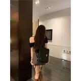 2WAYオフショル パフスリーブトップス 韓国ファッション | aimoha  | 詳細画像11 