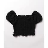 2WAYオフショル パフスリーブトップス 韓国ファッション | aimoha  | 詳細画像18 