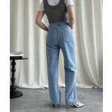 【Jasmine】ウエストデザインデニムパンツ Jasmine Grandifl… | aimoha  | 詳細画像14 