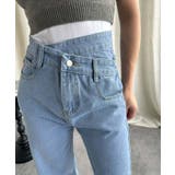 【Jasmine】ウエストデザインデニムパンツ Jasmine Grandifl… | aimoha  | 詳細画像15 