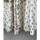 花柄 フリル衿ブラウス 韓国ファッション | aimoha  | 詳細画像6 